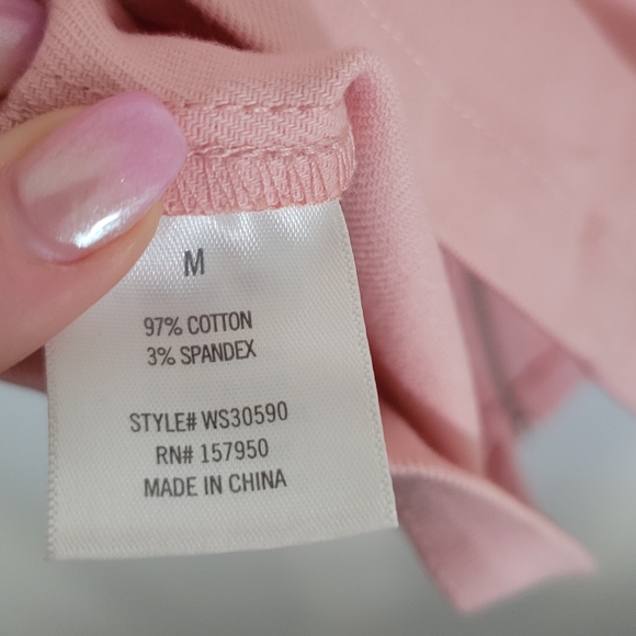 AL YA by Francesca's Rhea Medium light pink mini skirt - Picture 6 of 9